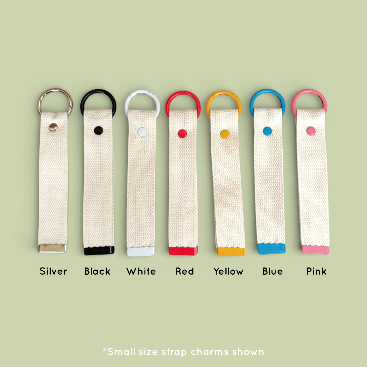 Mini Strap Charm Keyring