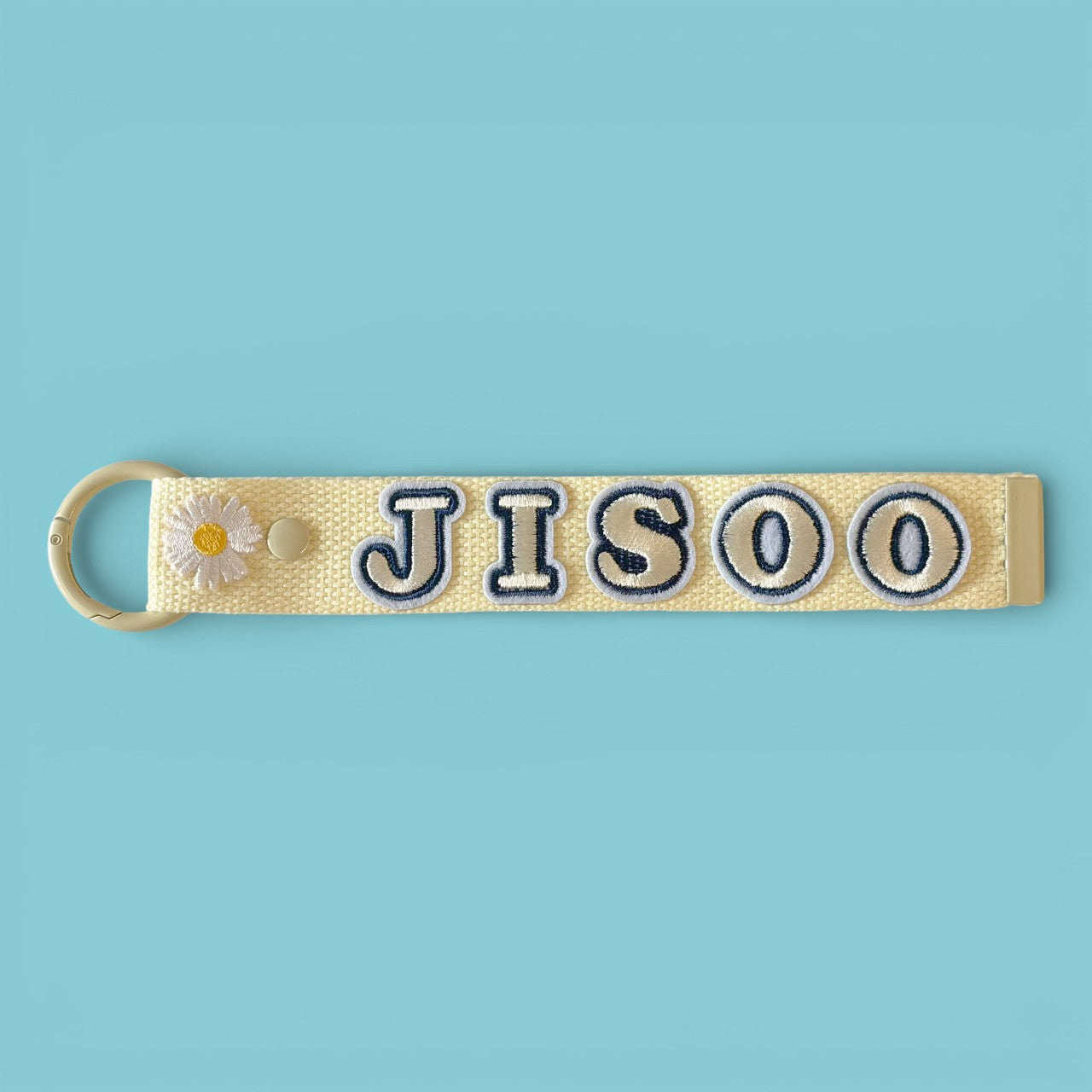 $3 Iron On Patch Ivory Letters