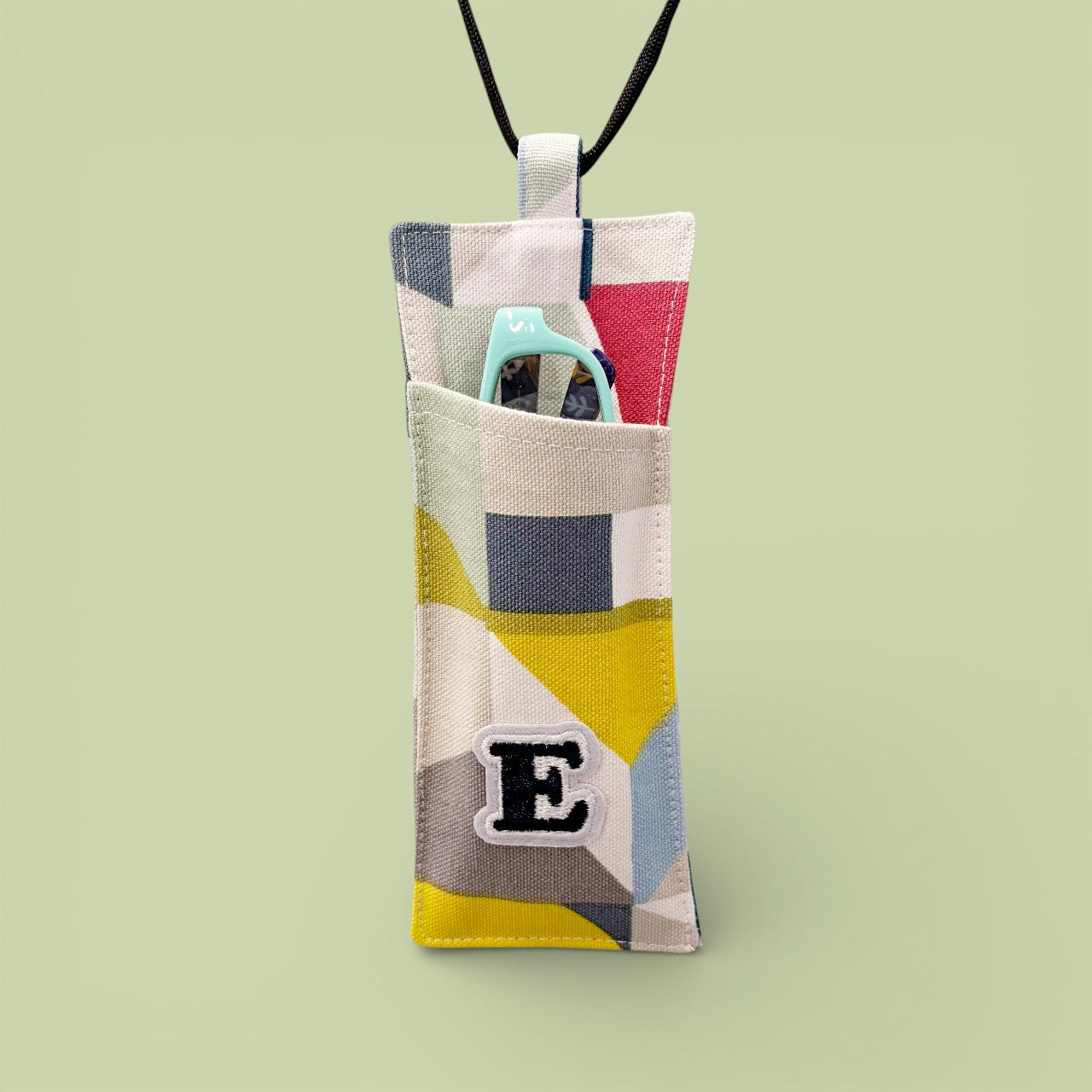 $3 Iron On Patch Navy Letters