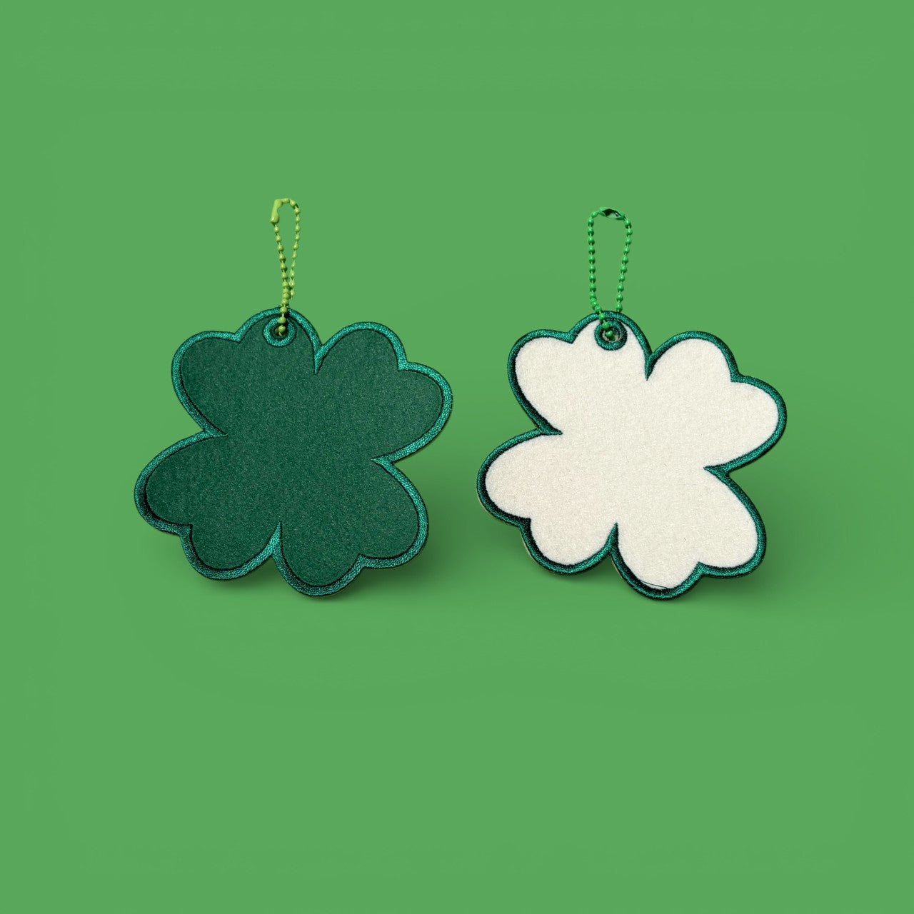Four Leaf Clover Name Tag