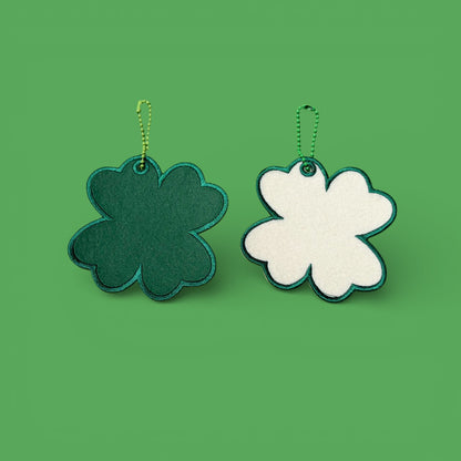 Four Leaf Clover Name Tag