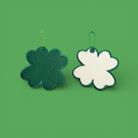 Four Leaf Clover Name Tag