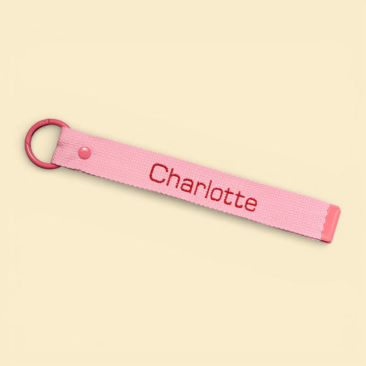 Personalised Large Strap Charm -  Medium Letters