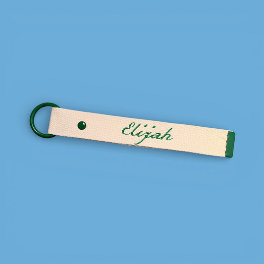 Personalised Medium Strap Charm - Medium Letters