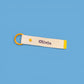 Personalised Small Strap Keychain - Small Letters